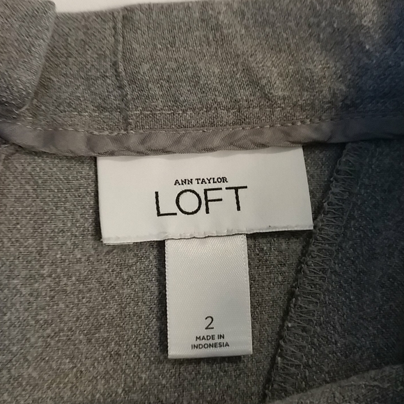 Vintage Loft gray skirt - Picture 3 of 3